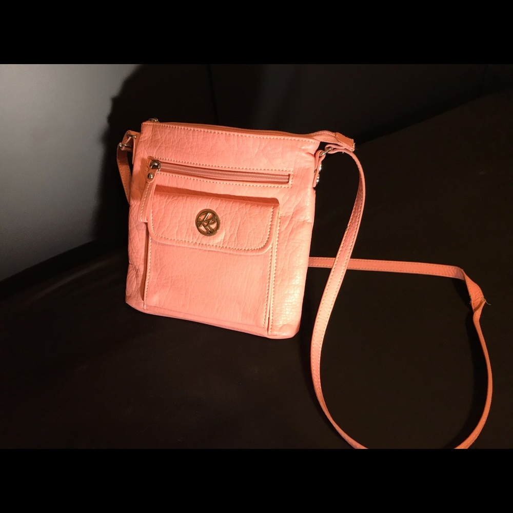 Peachy-Coral Shoulder bag